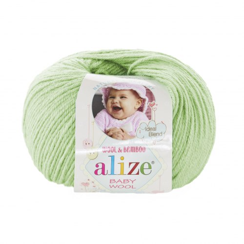 Пряжа Ализе Бейби Вул (Alize Baby Wool) 41 мята