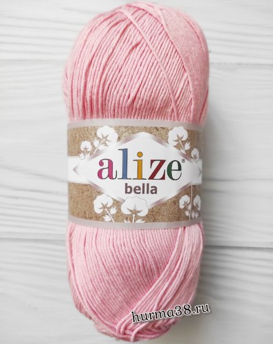 Пряжа Ализе Белла 100 (Alize Bella 100) 32 розовый