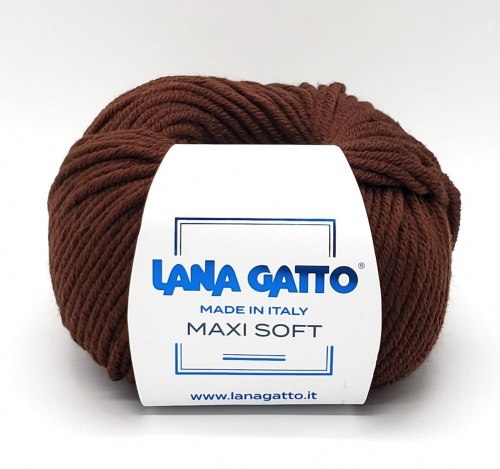 Пряжа Лана Гатто Супер Софт (Lana Gatto Super Soft) 10040 шоколад