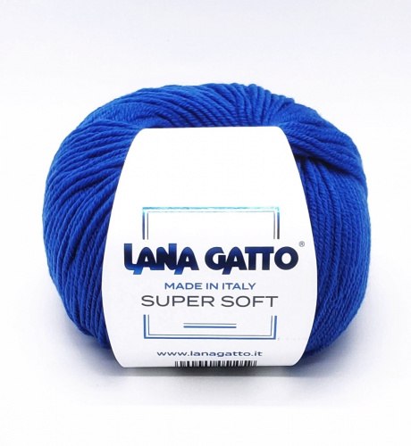 Пряжа Лана Гатто Супер Софт (Lana Gatto Super Soft) 14335 василёк