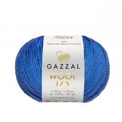 Пряжа Газзал Вул 175 (Gazzal Wool 175) 325 василёк