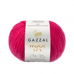 Пряжа Газзал Вул 175 (Gazzal Wool 175) 333 рубин