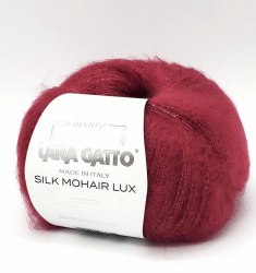 Лана Гатто Силк Мохер Люкс (Lana Gatto Silk Mohair Lux) 6026 темно-красный