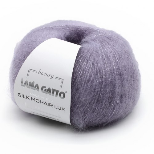 Лана Гатто Силк Мохер Люкс (Lana Gatto Silk Mohair Lux) 9374 тёмно-сиреневый