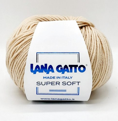 Пряжа Лана Гатто Супер Софт (Lana Gatto Super Soft) 12530 бежевый