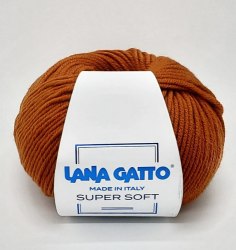 Пряжа Лана Гатто Супер Софт (Lana Gatto Super Soft) 14198 горчица