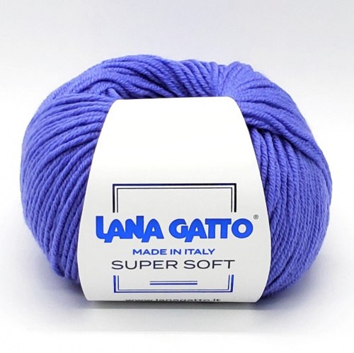Пряжа Лана Гатто Супер Софт (Lana Gatto Super Soft) 14341 василёк