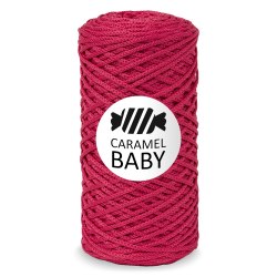 Полиэфирный шнур Caramel Baby цвет Малина