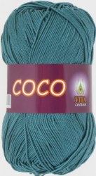 Пряжа Вита Коко (Vita Coco) 4337 дымчатый голубой