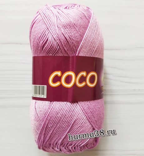 Пряжа Вита Коко (Vita Coco) 3869 сиреневый