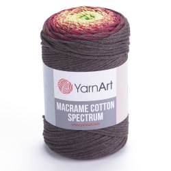 Пряжа Ярнарт Макраме Коттон Спектрум (YarnArt Macrame Cotton Spectrum) 1305