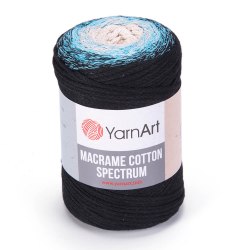 Пряжа Ярнарт Макраме Коттон Спектрум (YarnArt Macrame Cotton Spectrum) 1310