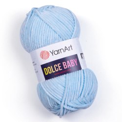 Пряжа Ярнарт Дольче Бейби (YarnArt Dolce Baby) 749 светло-голубой