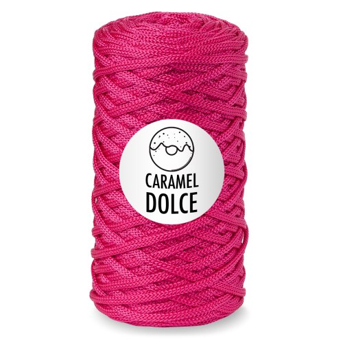 Полиэфирный шнур Caramel Dolce цвет Малина