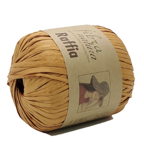 Пряжа Фибра Натура Раффия (Fibra Natura Raffia) 116-20 солома