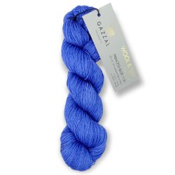 Пряжа Газзал Вул & Силк (Wool & Silk) 11160 королевский синий
