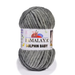 Пряжа Гималая Долфин Беби (Himalaya Dolphin Baby) 80320 тёмно-серый