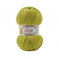 Пряжа Ализе Софти Плюс (Alize Softy Plus) 11 зелёная фисташка