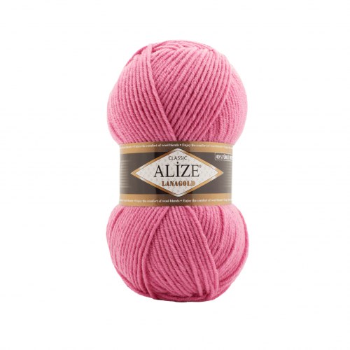 Пряжа Ализе Ланаголд (Alize Lanagold) 178 тёмно-розовый
