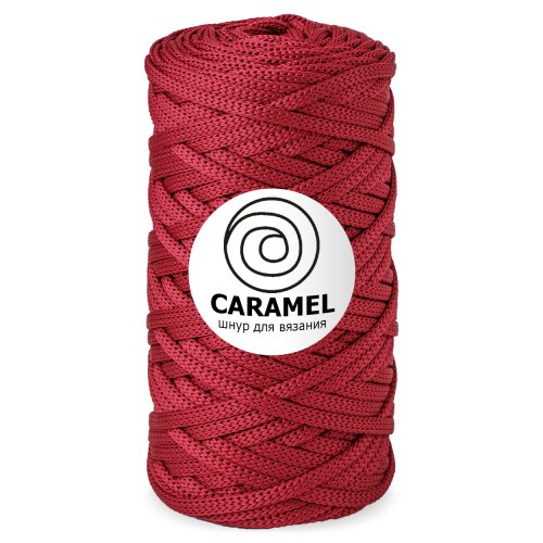 Полиэфирный шнур Caramel цвет Вино