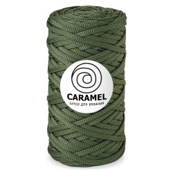 Полиэфирный шнур Caramel цвет Оливковый