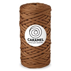 Полиэфирный шнур Caramel цвет Корица