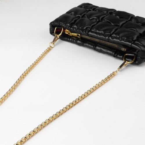Цепочка для сумки, с карабинами, железная, 7 × 7 мм, 120 см, цвет золотой арт. 5294063