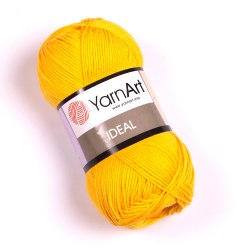 Пряжа Ярнарт Идеал (Yarnart Ideal) 228 жёлтый