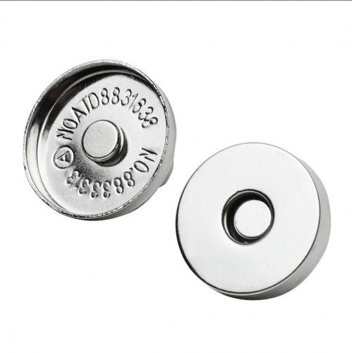 Магнитная кнопка 10 мм. (никель) арт. 3784279