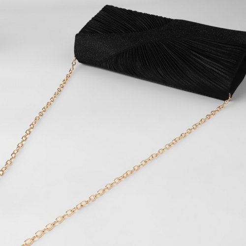 Цепочка для сумки, с карабинами, железная, 5 × 7 мм, 120 см, цвет золотой арт. 3636031