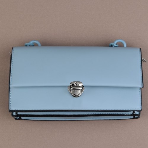Застёжка для сумки, 2,5 × 2,5 см, цвет серебряный арт. 2619567