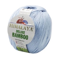 Пряжа Гималая Делюкс Бамбук (Himalaya Deluxe Bamboo) 124-24 нежно-голубой
