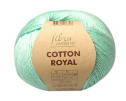 Пряжа Фибра Натура Коттон Роял (Fibra Natura Cotton Royal) 18-720 мята