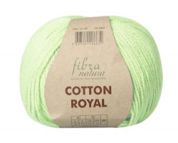 Пряжа Фибра Натура Коттон Роял (Fibra Natura Cotton Royal) 18-708 бледная фисташка
