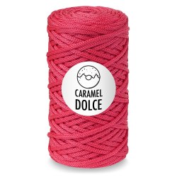 Полиэфирный шнур Caramel Dolce цвет Клубника