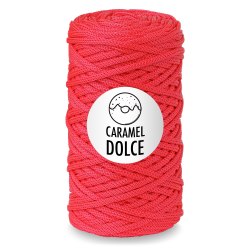 Полиэфирный шнур Caramel Dolce цвет Земляника