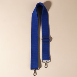 Ручка для сумки, стропа, 140 × 3,8 см, цвет синий арт. 9327035