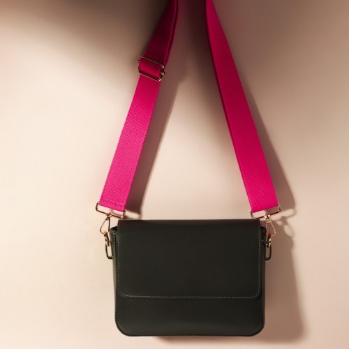 Ручка для сумки, стропа, 140 × 3,8 см, цвет розовый арт. 9327036