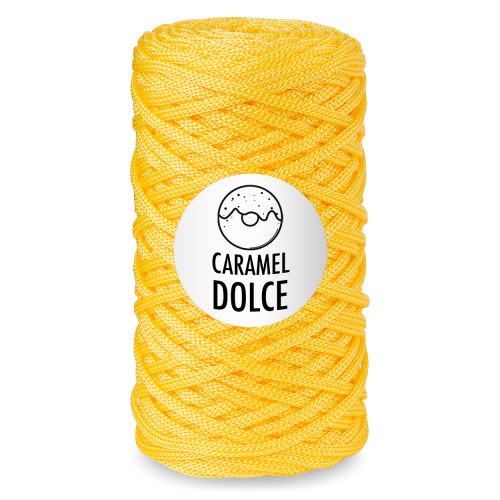 Полиэфирный шнур Caramel Dolce цвет Манго