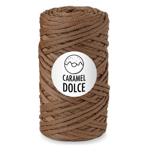 Полиэфирный шнур Caramel Dolce цвет Брауни