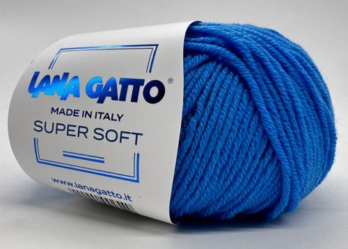 Пряжа Лана Гатто Супер Софт (Lana Gatto Super Soft) 14650 яркий синий