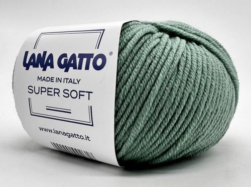 Пряжа Лана Гатто Супер Софт (Lana Gatto Super Soft) 14634 полынь