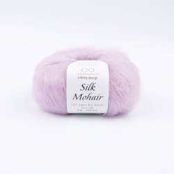 Пряжа Инфинити Силк Мохер (Infinity Silk Mohair) 5002 детский розовый