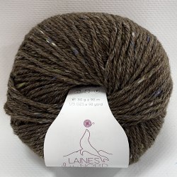 Пряжа Laines Du Nord Aran Tweed 8 коричневый