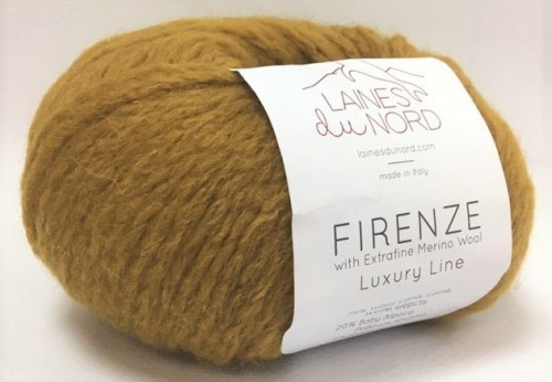Пряжа Laines Du Nord Firenze 309 горчичный