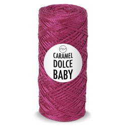 Полиэфирный шнур Caramel Dolce Baby цвет Марсала