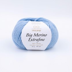 Пряжа Инфинити Биг Мерино Экстрафайн (Infinity Big Merino Extrafine) 6511 светло-синий