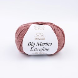 Пряжа Инфинити Биг Мерино Экстрафайн (Infinity Big Merino Extrafine) 4042 припыленно-розовый