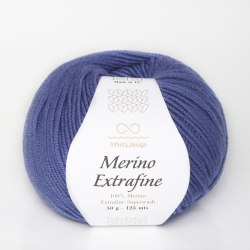 Пряжа Инфинити Мерино Экстрафайн (Infinity Merino Extrafine) 5834 лаванда