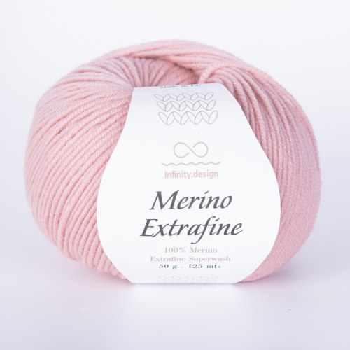 Пряжа Инфинити Мерино Экстрафайн (Infinity Merino Extrafine) 4032 пудрово-розовый